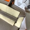 Hermes Birkin 25 Handmade Bag In Taupe Swift Leather - Image 4