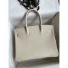 Hermes Birkin 30CM Retourne Handmade Bag In Craie Epsom Calfskin - Image 2
