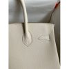 Hermes Birkin 30CM Retourne Handmade Bag In Craie Epsom Calfskin - Image 4
