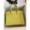 Hermes Birkin 30cm 35cm Bag In Lime Epsom Epsom Leather - Image 2