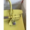 Hermes Birkin 30cm 35cm Bag In Lime Epsom Epsom Leather - Image 4