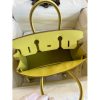 Hermes Birkin 30cm 35cm Bag In Lime Epsom Epsom Leather - Image 7