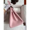 Hermes Birkin 30cm 35cm Bag In Rose Sakura Epsom Leather - Image 6