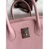 Hermes Birkin 30cm 35cm Bag In Rose Sakura Epsom Leather - Image 3