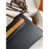Hermes Kelly Mini II Sellier Bicolor Handmade Bag in Black and Gold Epsom Calfskin - Image 4