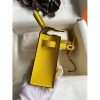 Hermes Kelly Mini II Sellier Handmade Bag In Jaune de Naples Epsom Calfskin - Image 9