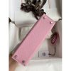 Hermes Kelly Mini II Sellier Handmade Bag In Mauve Sylvestre Epsom Calfskin - Image 6