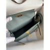 Hermes Kelly Mini II Sellier Handmade Bag In Vert Amande Epsom Calfskin - Image 6