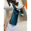 Hermes Kelly Mini II Sellier Handmade Bag In Colvert Ostrich Ostrich Leather - Image 9