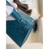 Hermes Kelly Mini II Sellier Handmade Bag In Colvert Ostrich Ostrich Leather - Image 8