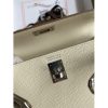 Hermes HSS Kelly Mini II Sellier Tri-color Bag In Craie/Pink/Gold Epsom Calfskin - Image 8