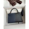 Hermes Kelly Mini II Sellier Tri-color Bag In Black/Blue Indigo/Red Calfskin - Image 2