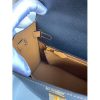 Hermes Kelly Sellier 25 Bicolor Bag in Black and Gold Epsom Calfskin - Image 9