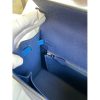 Hermes Kelly Sellier 25 Bicolor Bag in Blue Saphir and Blue France Epsom Calfskin - Image 8