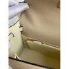 Hermes Kelly Sellier 25 Bicolor Bag in Trench and Craie Epsom Calfskin - Image 9