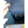 Hermes Kelly Sellier 25CM Handmade Bag In Deep Blue Epsom Calfskin - Image 7