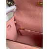 Hermes Kelly Sellier 25 Handmade Bag In Terre Cuite Ostrich Leather - Image 7