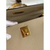 Hermes Kelly Sellier 28 Bicolor Bag in Trench and Yellow Epsom Calfskin - Image 6