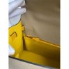 Hermes Kelly Sellier 28 Bicolor Bag in Trench and Yellow Epsom Calfskin - Image 8