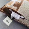 Hermes Camel Small Avalon Pillow - Image 4
