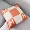 Hermes Orange Small Avalon Pillow - Image 2