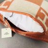 Hermes Orange Small Avalon Pillow - Image 3