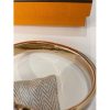 Hermes Red Mini Clic Chaine d'Ancre Bracelet - Image 3