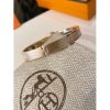 Hermes Red Mini Clic Chaine d'Ancre Bracelet - Image 5