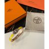 Hermes Yellow Mini Clic Chaine d'Ancre Bracelet - Image 2