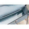 Hermes Kelly Mini II Bag In Blue Brume Epsom Leather PHW - Image 9
