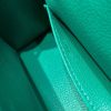 Hermes Kelly Mini II Bag In Vert Jade Epsom Leather GHW - Image 8