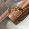 Hermes Kelly 25cm Sellier Bag In Gold Epsom Leather - Image 7