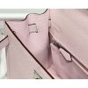 Hermes Kelly 25cm Sellier Bag In Mauve Pale Epsom Leather - Image 8