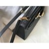 Hermes Black Epsom Kelly 25cm Sellier Handmade Bag - Image 6