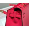 Hermes Kelly 25cm Sellier Bag In Rose Extreme Epsom Leather - Image 9