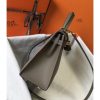 Hermes Kelly 25cm Sellier Bag In Taupe Epsom Leather - Image 3