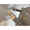 Hermes Kelly 25cm Sellier Bag In Taupe Epsom Leather - Image 5