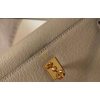 Hermes Kelly 25cm Sellier Bag In Tourterelle Epsom Leather - Image 6