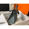 Hermes Kelly 25cm Sellier Bag In Vert Amande Epsom Leather - Image 3