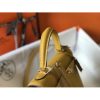 Hermes Kelly 25cm Sellier Bag In Yellow Epsom Leather - Image 4