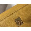 Hermes Kelly 25cm Sellier Bag In Yellow Epsom Leather - Image 6