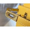 Hermes Kelly 25cm Sellier Bag In Yellow Epsom Leather - Image 7