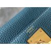 Hermes Blue Jean Clemence Kelly 28cm Bag - Image 5