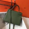 Hermes Canopee Clemence Kelly 28cm Bag - Image 2