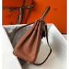 Hermes Brown Clemence Kelly 28cm Bag - Image 3