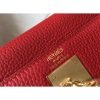 Hermes Red Clemence Kelly 28cm Bag - Image 5