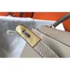 Hermes Grey Clemence Kelly 28cm Bag - Image 7