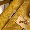Hermes Kelly 28cm Retourne Bag In Soleil Clemence Leather - Image 5