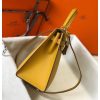 Hermes Kelly 32cm Sellier Bag In Yellow Epsom Leather - Image 3
