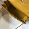 Hermes Kelly 32cm Sellier Bag In Yellow Epsom Leather - Image 8